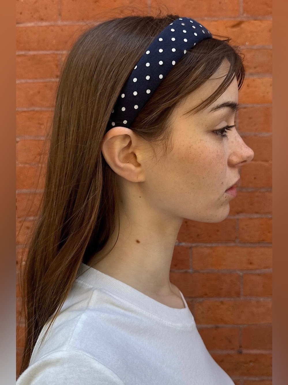 Brandy💙Melville POLKA DOTS HEADBAND